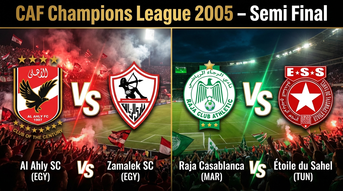 نصف نهائي دوري أبطال أفريقيا 2005.. طريق الأهلي نحو اللقب القاري