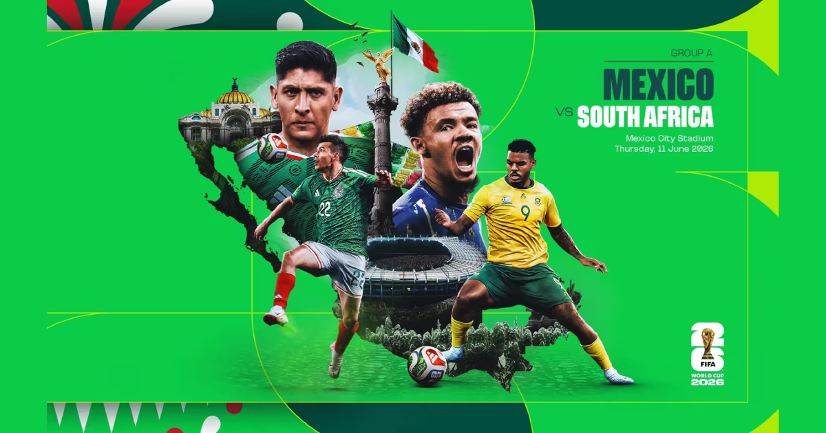 افتتاح كأس العالم 2026 يعيد التاريخ: جنوب إفريقيا ضد المكسيك بعد 16 عامًا من مواجهة مونديال 2010